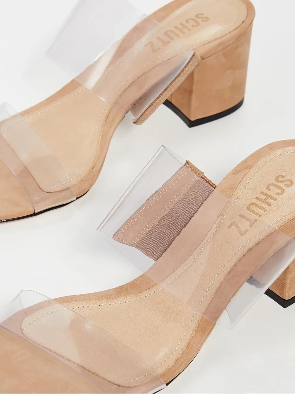 SCHUTZ Victorie Sandals in Honey Beige